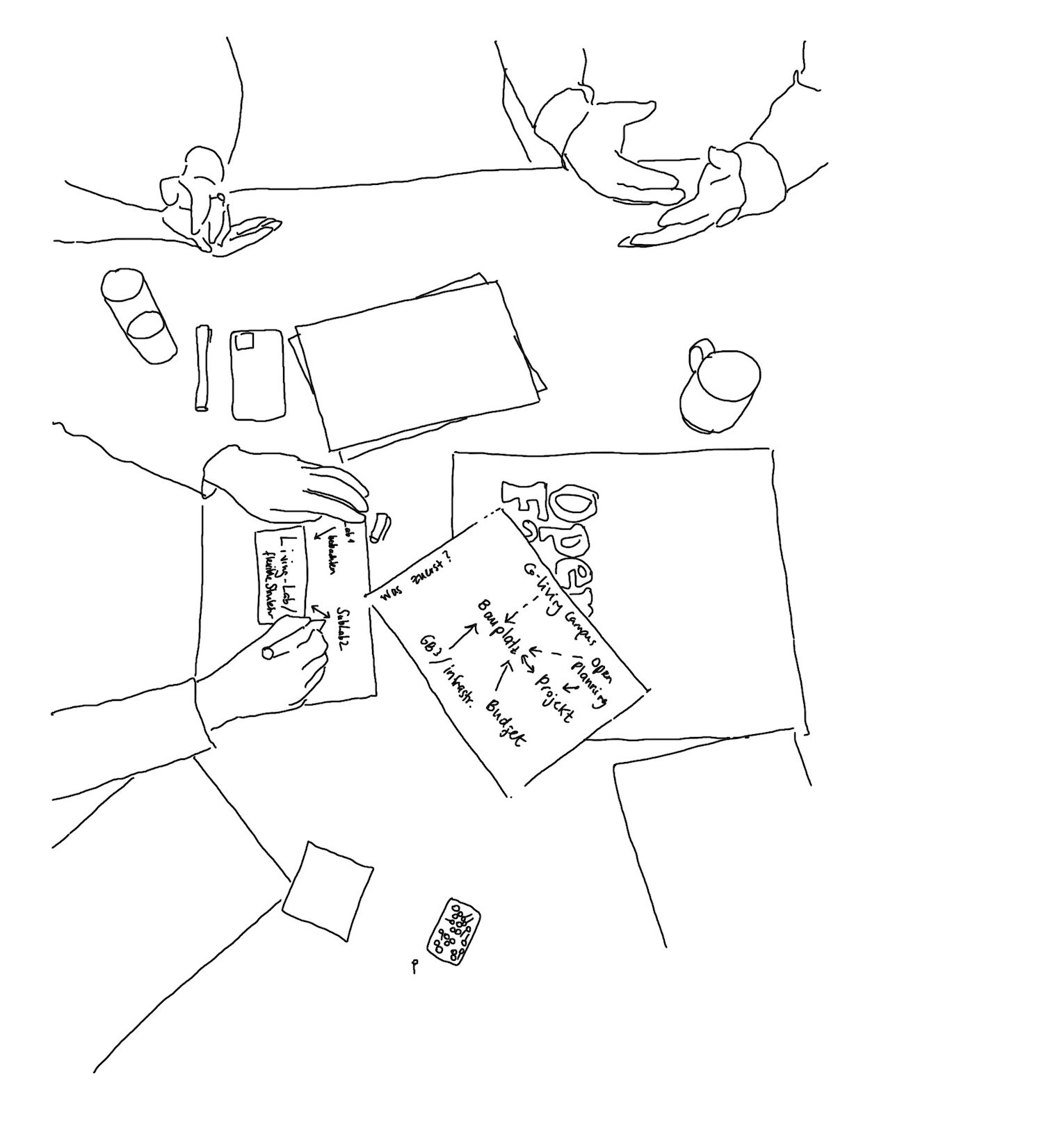 OpenCultures - Mediating - Illustration - Sarah Bovelett